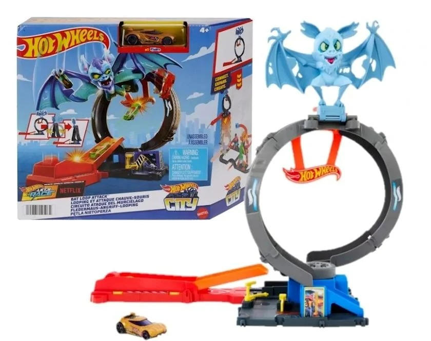 HOT WHEELS CITY BAT TIRE SHOP